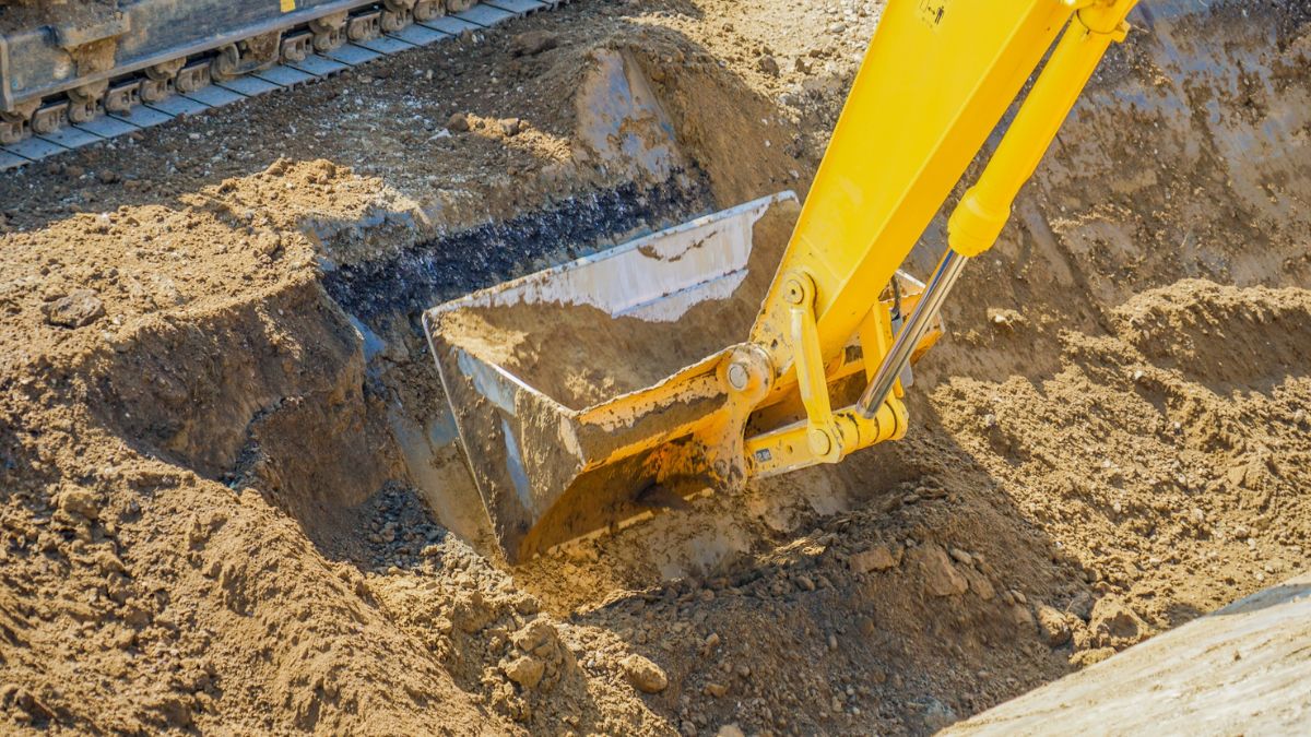 Excavación para la construcción de piscina en Madrid